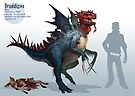 Druddigon by RJ Palmer