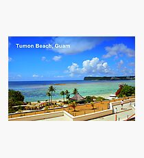 Tumon Bay, Guam Photographic Print
