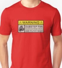 Dubstep Warning Unisex T-Shirt