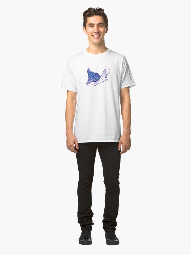 Alternate view of Spotted Eagle Ray III Classic T-Shirt