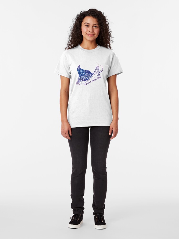 Alternate view of Spotted Eagle Ray III Classic T-Shirt