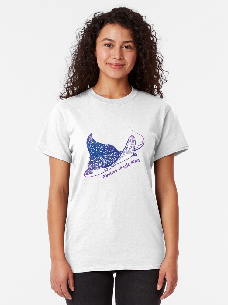 Alternate view of Spotted Eagle Ray III Classic T-Shirt
