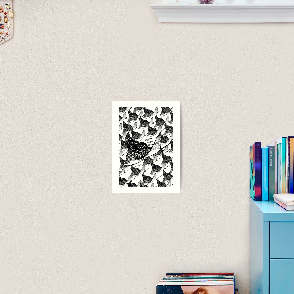 Spotted Eagle Ray I Art Print