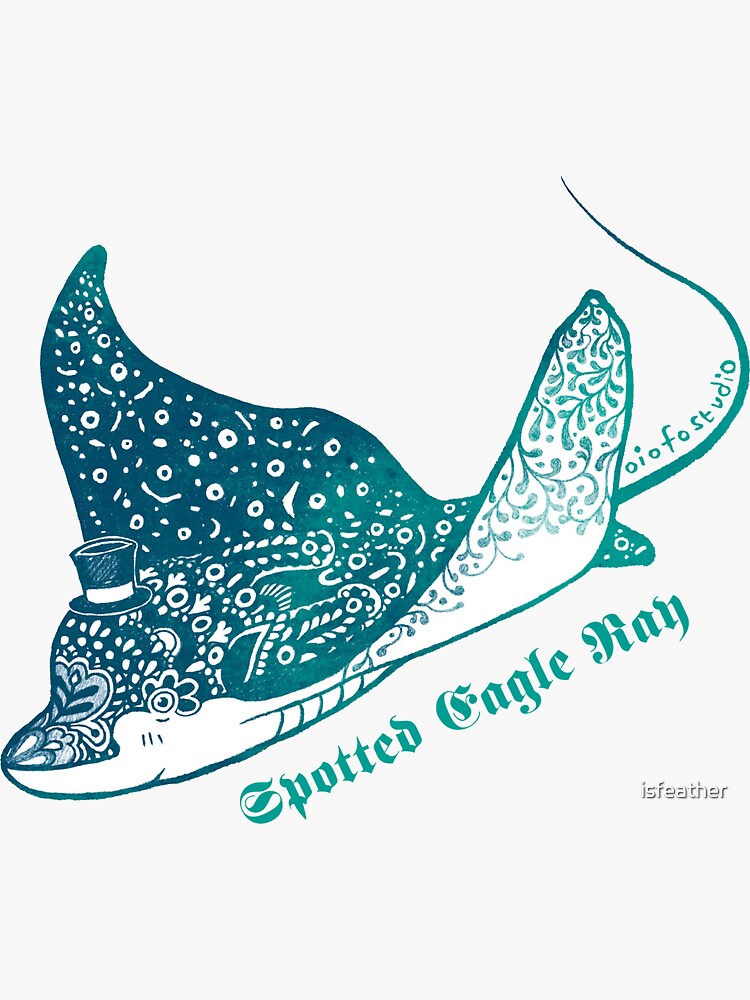 Spotted Eagle Ray II by isfeather