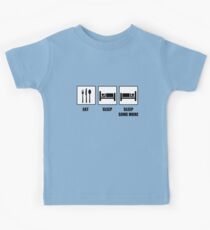 Eat Sleep Sleep Some More Kids Tee