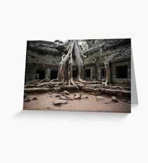 Ta Prohm Greeting Card