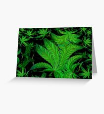 Green Ambition Greeting Card