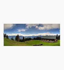 Where the grass is green Photographic Print