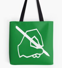 Hand Writing Tote Bag