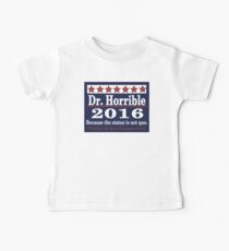 Vote dr. horrible 2016 Baby Tee