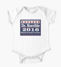 Vote dr. horrible 2016 One Piece - Short Sleeve