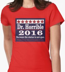 Vote dr. horrible 2016 Women's Fitted T-Shirt