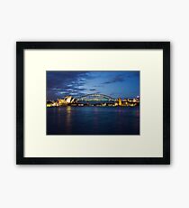 Sydney Harbour Framed Print