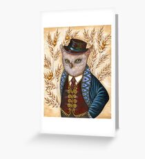 Wind King Greeting Card