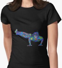 Parsva Bakasana - 2012 as Tshirt Women's Fitted T-Shirt