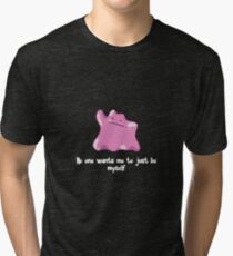 Ditto (Pokemon) Tri-blend T-Shirt
