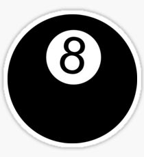 8 Ball Sticker