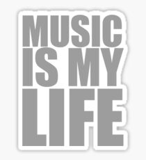 Music Is My Life Sticker