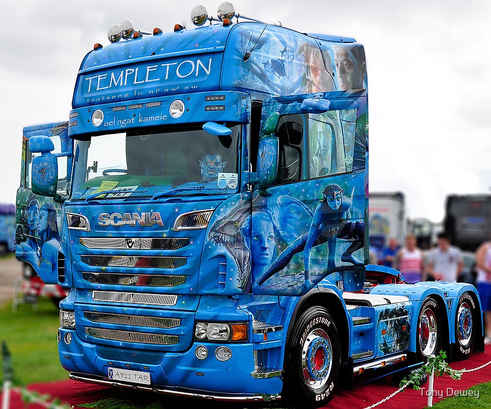 "Scania Avatar Truck" by Tony Dewey | Redbubble