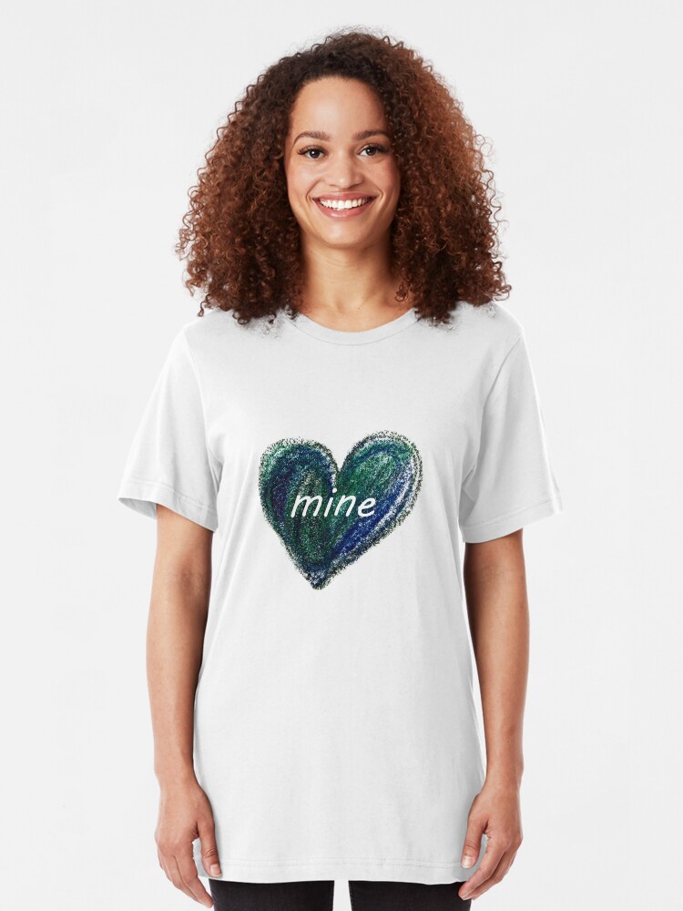 Alternate view of My own heart Slim Fit T-Shirt