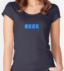 Geek Women's Fitted Scoop T-Shirt