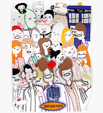 Paint Doktah Who Poster Poster