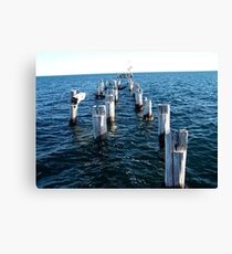 Wooden Pier Canvas Print