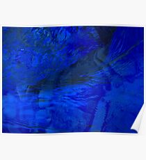 Cool Blue Poster