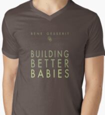 Building Better Babies Men's V-Neck T-Shirt