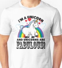 Camiseta unisex Unicornio fabuloso