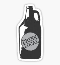 Drink Local! Support Your Hometown Independent Breweries Sticker