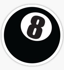 8 Ball Sticker