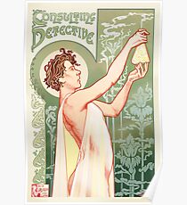 Absinthe Sherlock Poster