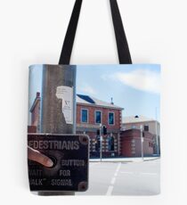 instructions for pedestrians Tote Bag