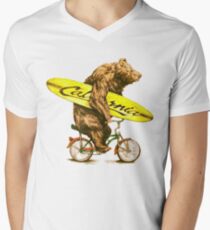 California Men's V-Neck T-Shirt