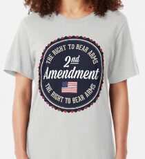 Second Amendment Slim Fit T-Shirt