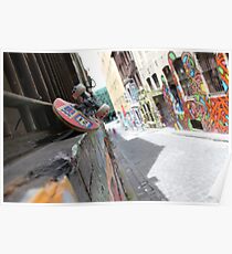 Melbourne Street Art Poster