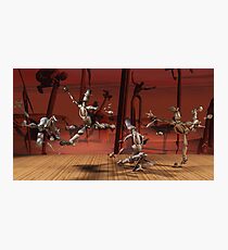 Robots Ballet Photographic Print