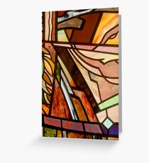 Country House Window: detail Greeting Card