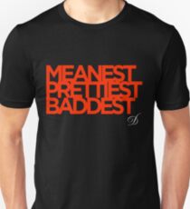 Meanest, Prettiest, Baddest (Shonuff The Master) Unisex T-Shirt