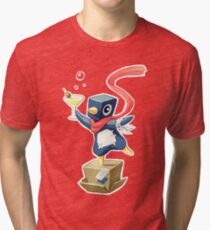 Party Penguin Tri-blend T-Shirt