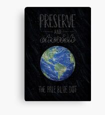 Pale Blue Dot Canvas Print