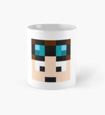Taza clásica TheDiamondMinecart Minecraft skin