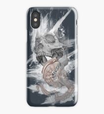 Skull Octopus Graphic tshirt -- Kraken Skull -- fitted Men Unisex t shirt iPhone Case