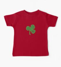 Vintage Clover St Patricks Day Baby Tee