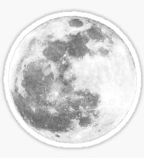 Man on the moon Sticker