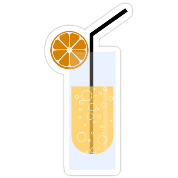 summer drink stickers by carbonclothing redbubble