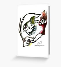 Wibbly Wobbly Timey Wimey Greeting Card