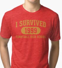 I Survived Sunnydale High Tri-blend T-Shirt