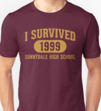Camiseta ajustada Sobreviví a Sunnydale High